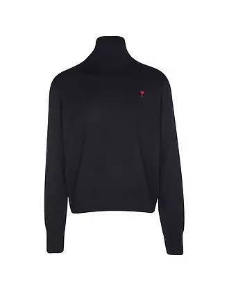 AMI PARIS | Rollkragenpullover | dunkelblau